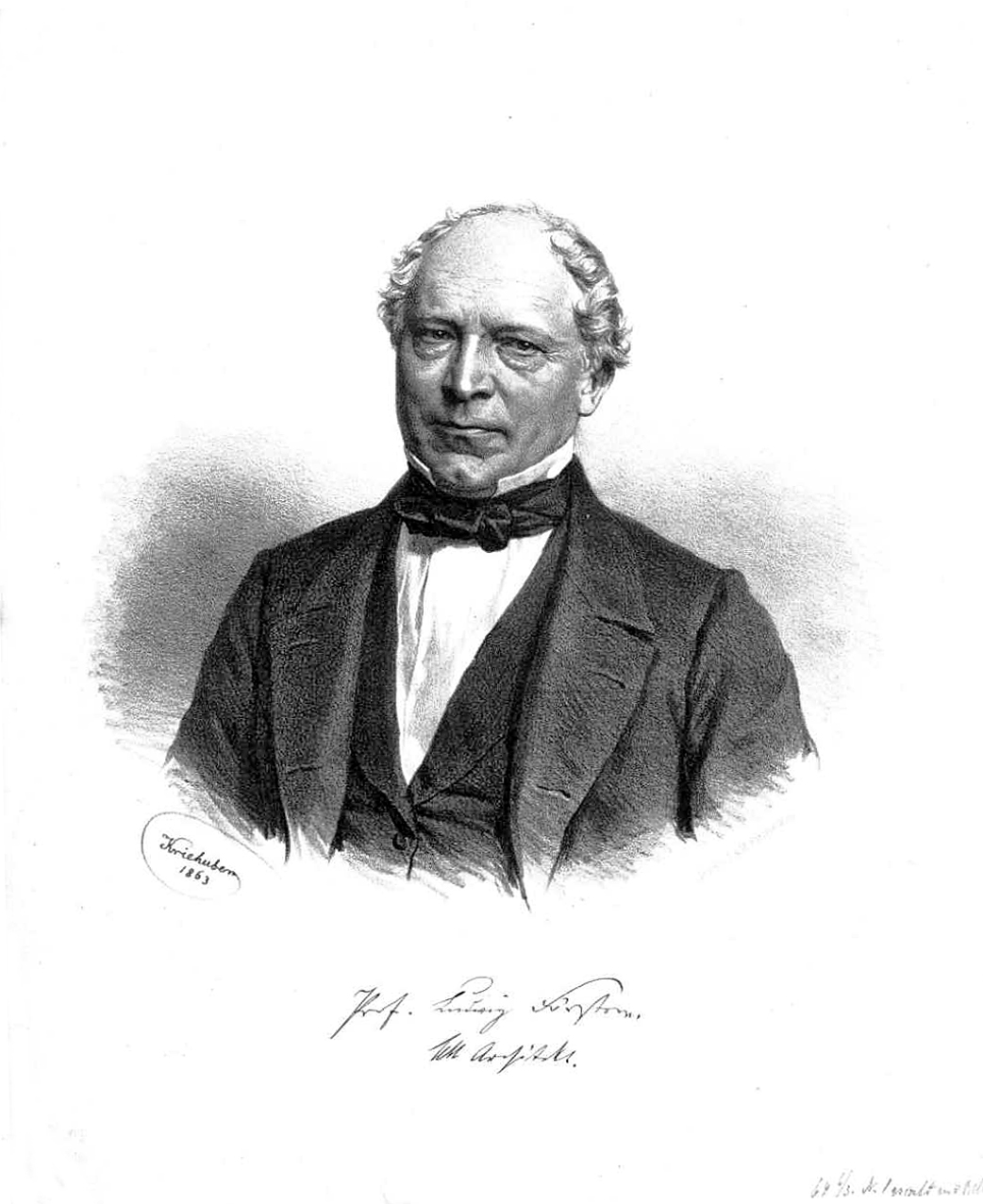 Portrait of Ludwig Förster